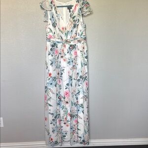 Adrianna Papell Floral Dress - Size 16